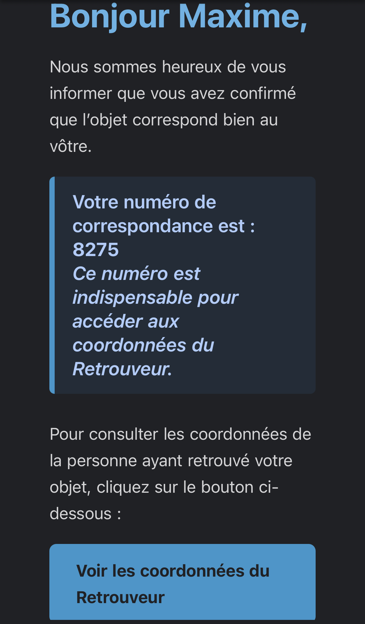 Email WeClaym
