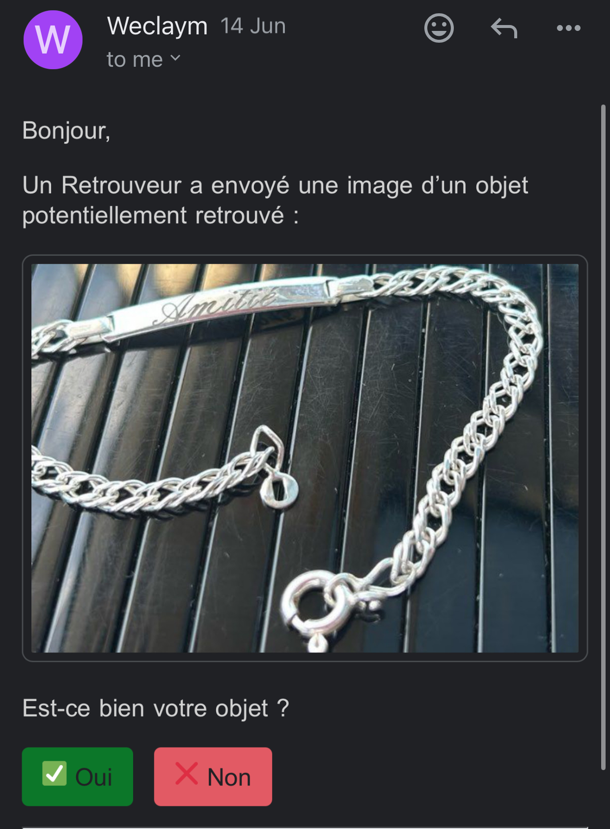 Email WeClaym