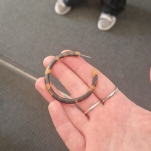Paire de boucles d'oreilles créoles